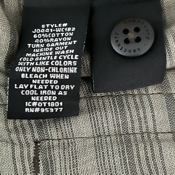 Sanctuary Dusty Camo Green Stretch Twill tie waist Safari Jacket - Picture 6 of 8